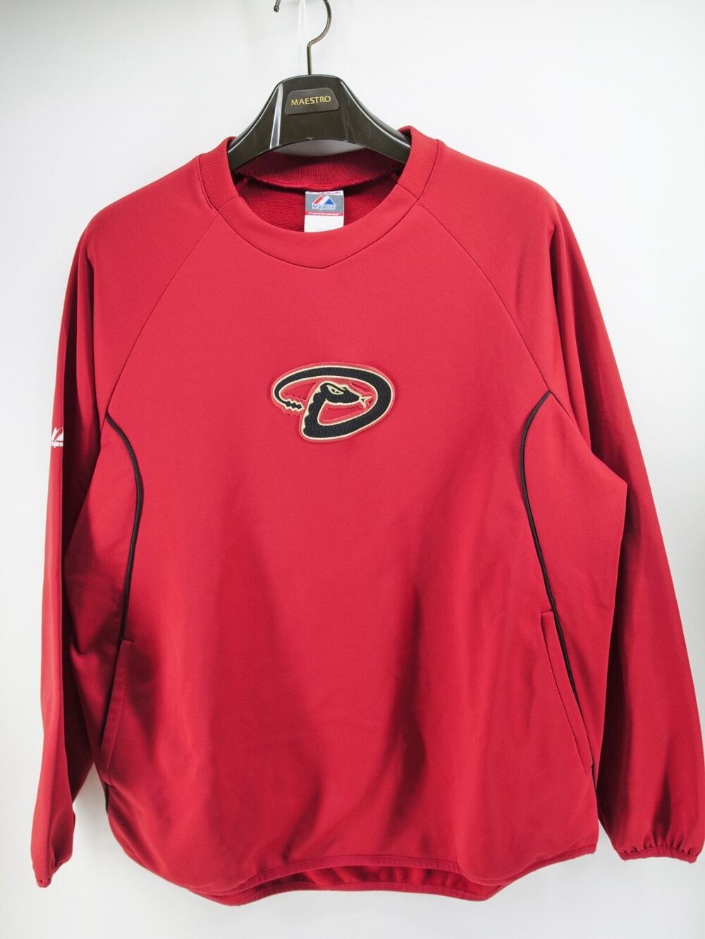 Arizona Diamondbacks Majestic Therma Base‎ Tech Fleece Sweatshirt Men's Large